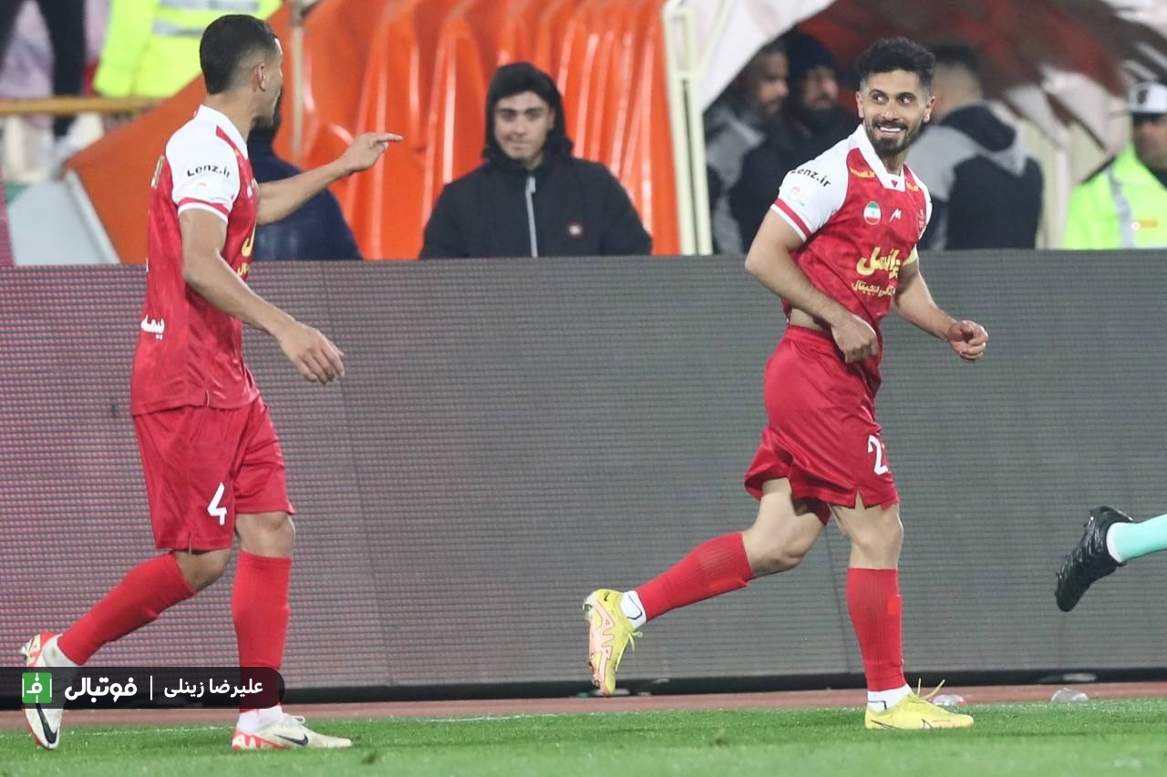 گلزن پرسپولیس هت‌تریک کرد؛ عالی مثل عالیشاه!