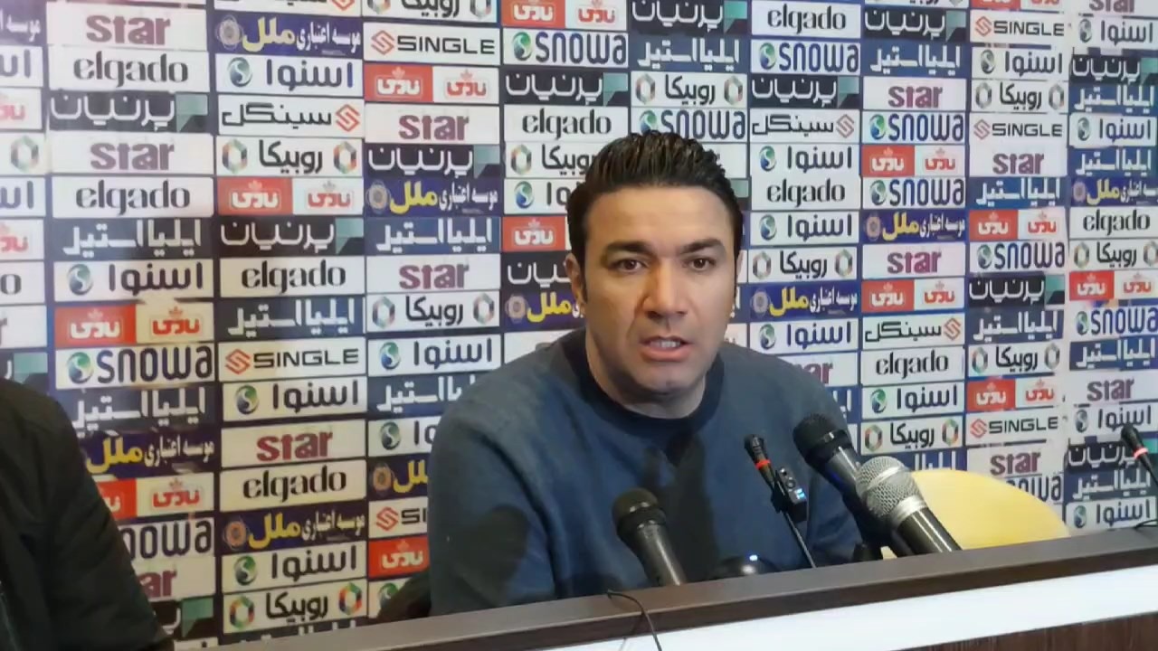 اختصاصی/ نشست خبری جواد نکونام در پایان بازی استقلال و پیکان