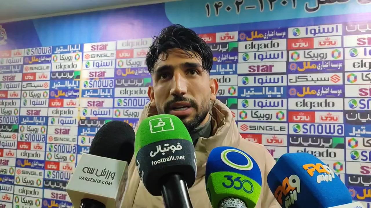اختصاصی/ رضا میرزایی: بازی منطقی انجام دادیم - به نیم فصل دوم امیدوار شدیم