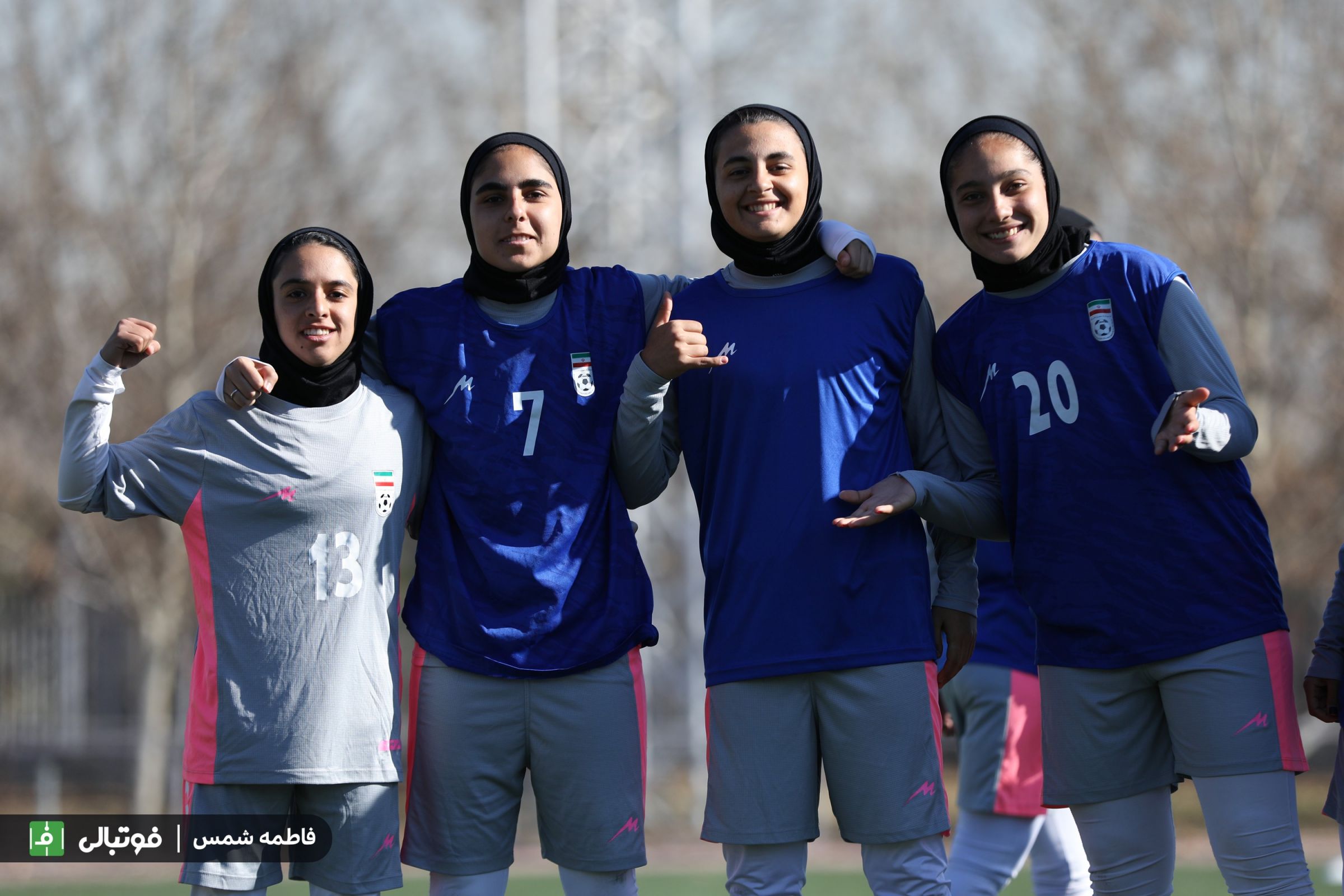 گزارش تصویری اختصاصی/ تمرین انتخابی تیم ملی فوتبال بانوان