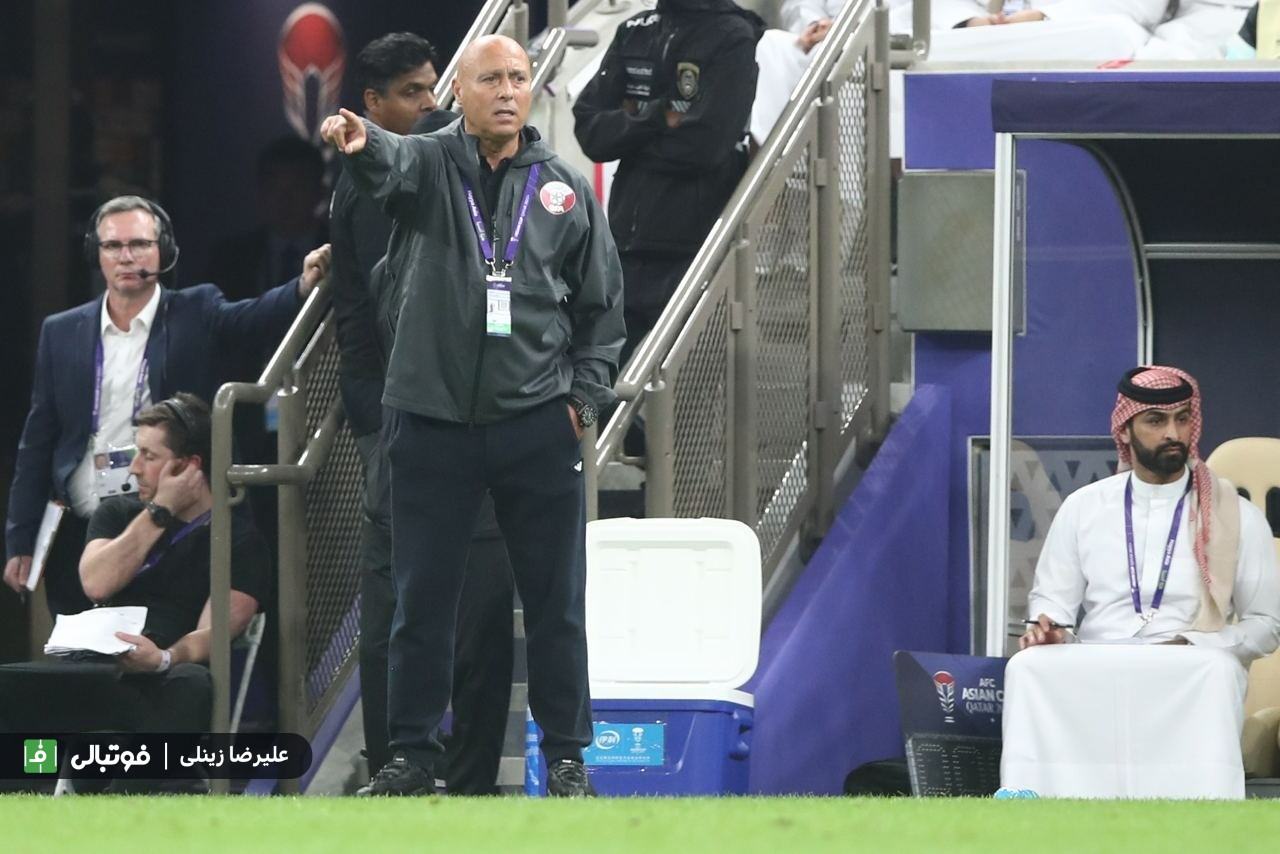 سرمربی قطر: اکرم عفیف شگفت انگیز است/ عملکرد لبنان ما را شگفت زده نکرد