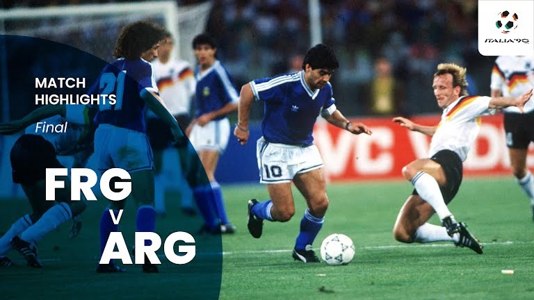قهرمانی آلمان در جام جهانی 1990 با گل آندریاس برمه