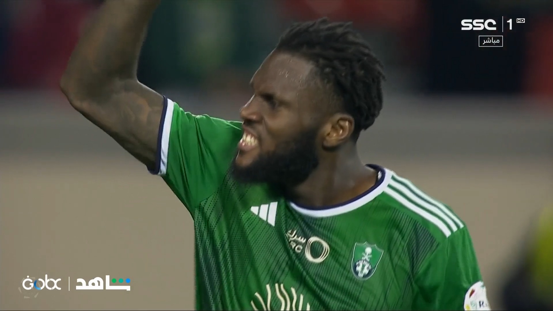 گل چهارم الاهلی عربستان به الطائی (فرانک کسیه)