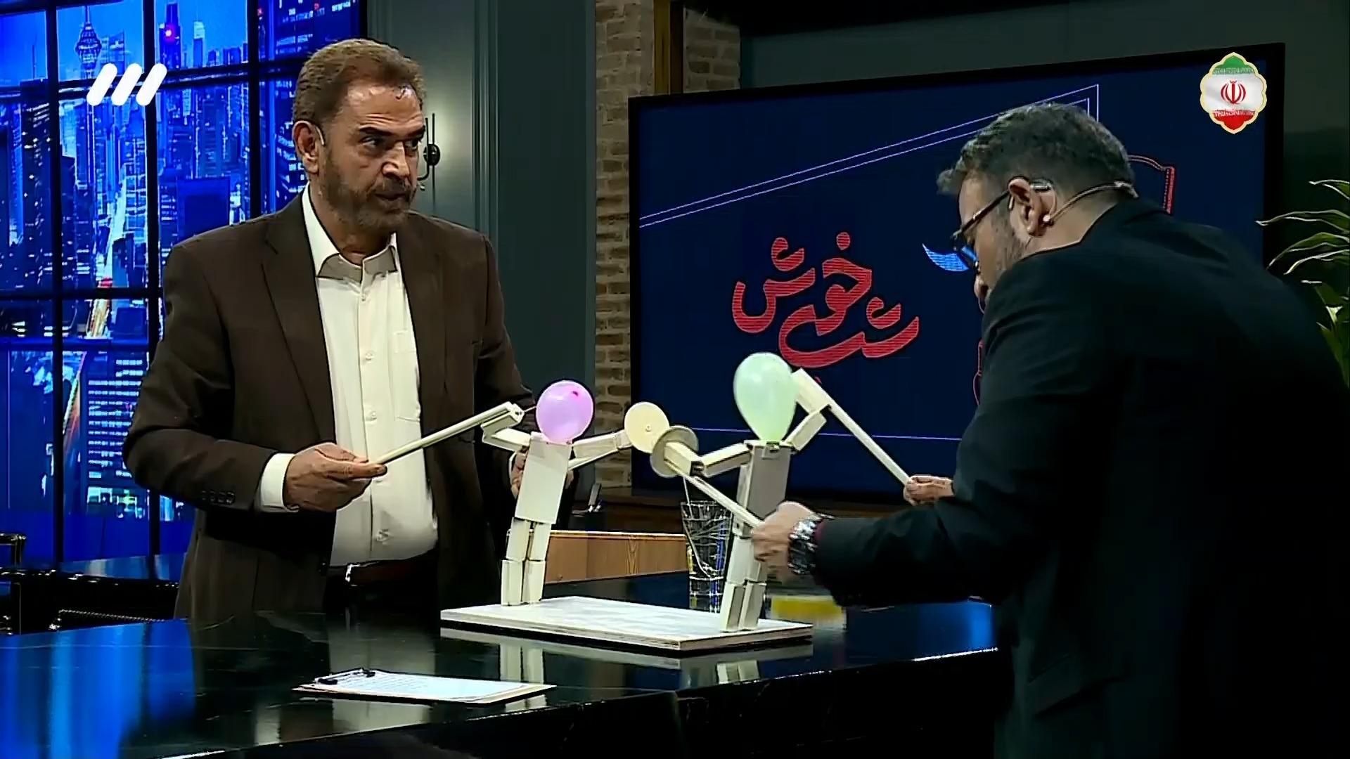 چالش دوئل فیروز کریمی و مهران غفوریان
