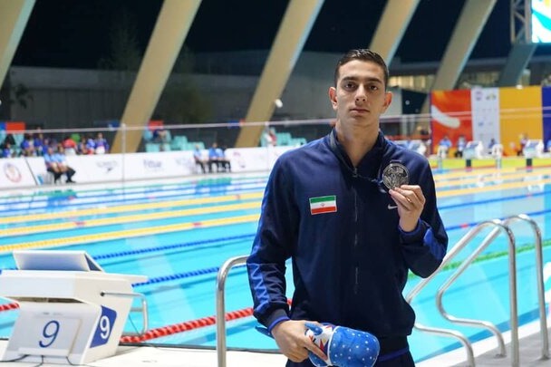 شناگران ایران در روز چهارم صاحب سه مدال شدند