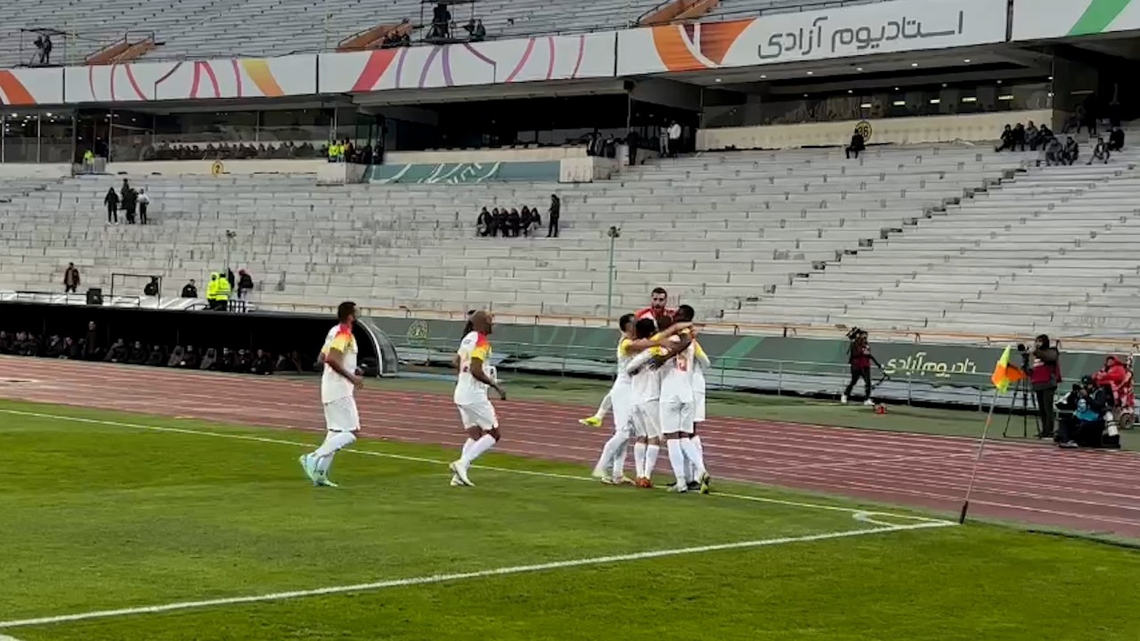 اختصاصی/ دو گل فولاد به پرسپولیس از زاویه دوربین فوتبالی