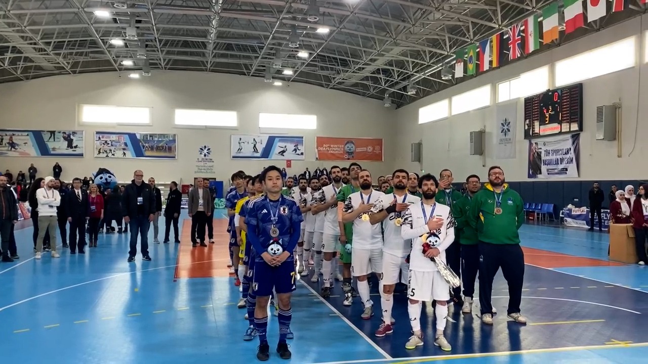 اختصاصی/ مراسم پایانی و اختتامیه فینال فوتسال المپیک زمستانی ناشنوایان با قهرمانی ایران