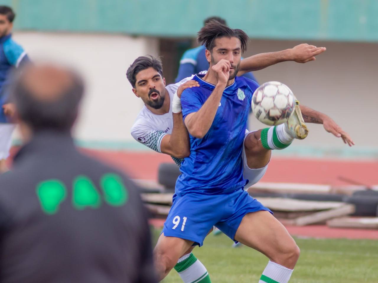 گزارش تصویری/ دیدار تدارکاتی تیمهای آلومینیوم اراک و پاس همدان