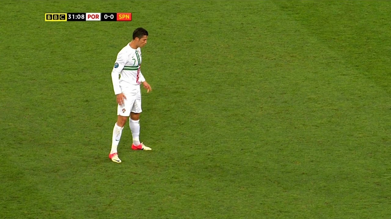 گلها و مهارت های کریستیانو رونالدو در یورو 2012