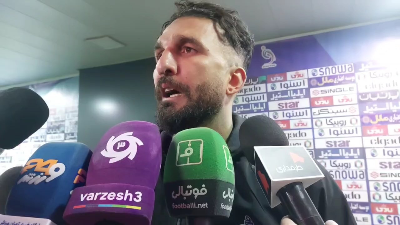 اختصاصی/ صحبتهای محمد نوری مربی ملوان در پایان بازی با پرسپولیس