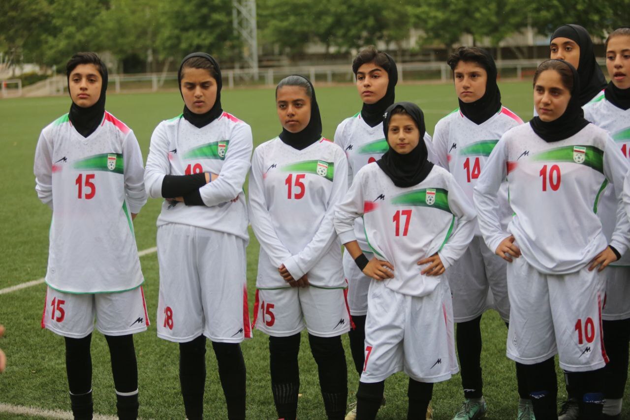 گزارش تصویری/ دیدار تیم ملی فوتبال دختران زیر ۱۵ سال و هیات فوتبال شمیران