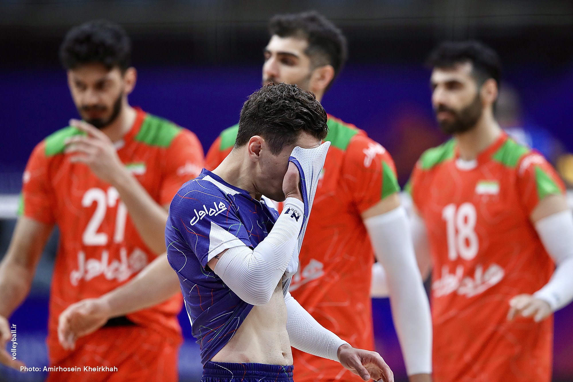 گزارش تصویری/ دیدار تیمهای ملی والیبال ایران و کوبا