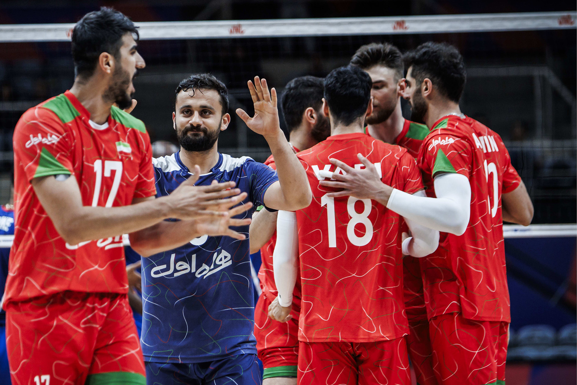 گزارش تصویری/ دیدار تیمهای ملی والیبال ایران و کوبا