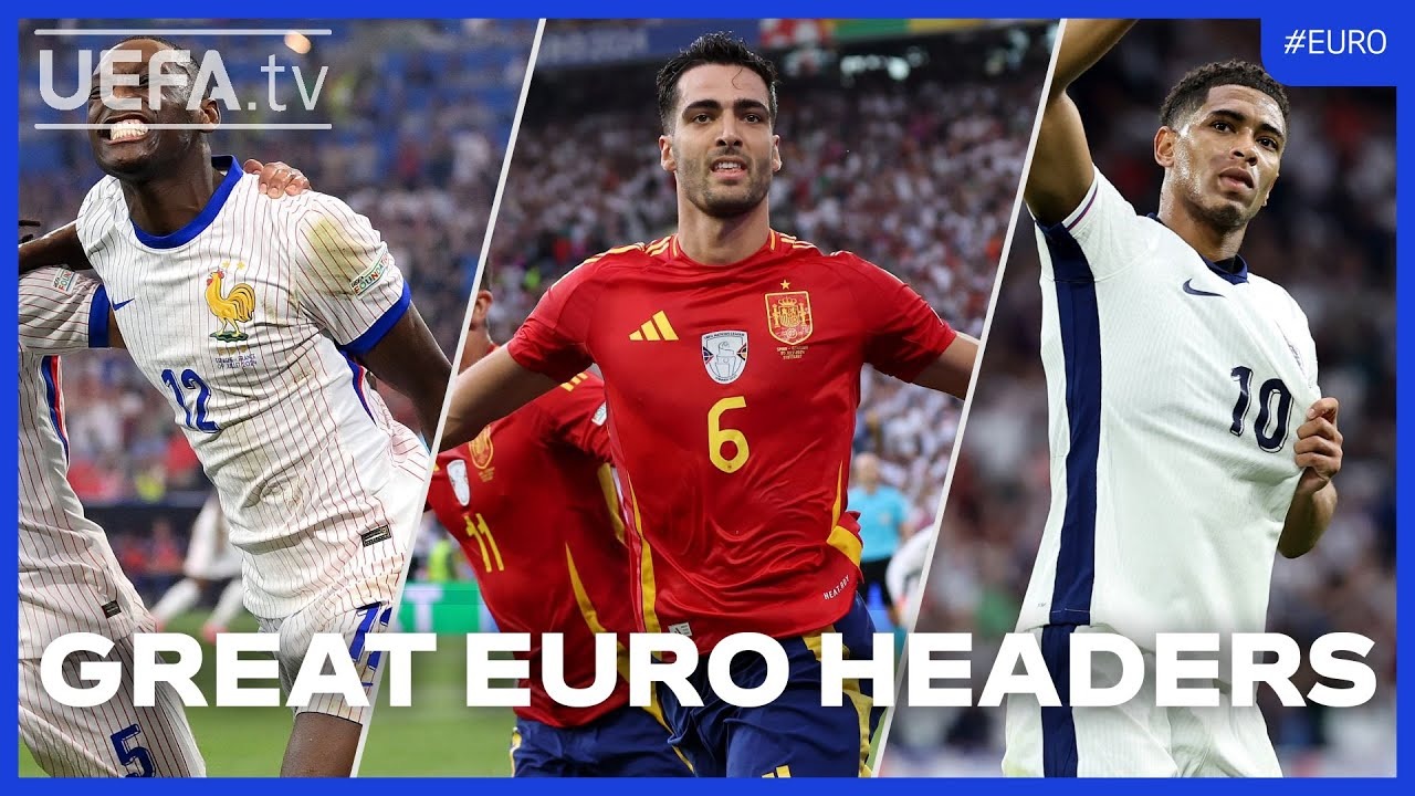 بهترین گلهای یورو 2024 با ضربه سر