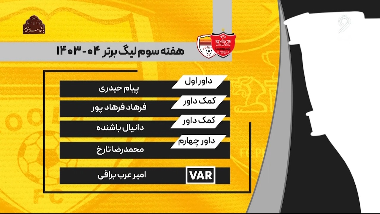شبهای فوتبالی/ کارشناسی داوری پرسپولیس - فولاد