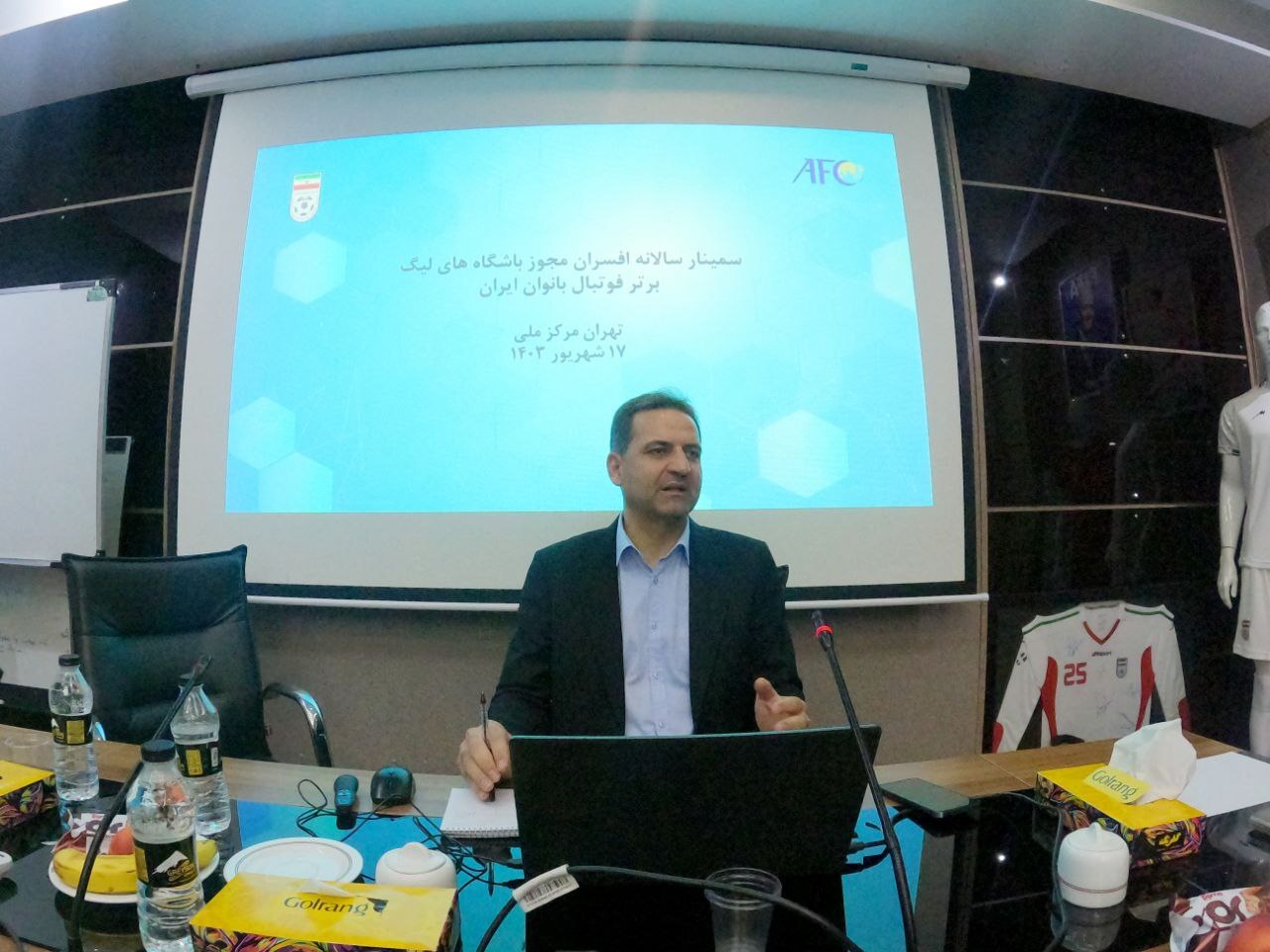 گزارش تصویری/ سمینار مدیران مجوز باشگاههای لیگ برتر فوتبال بانوان