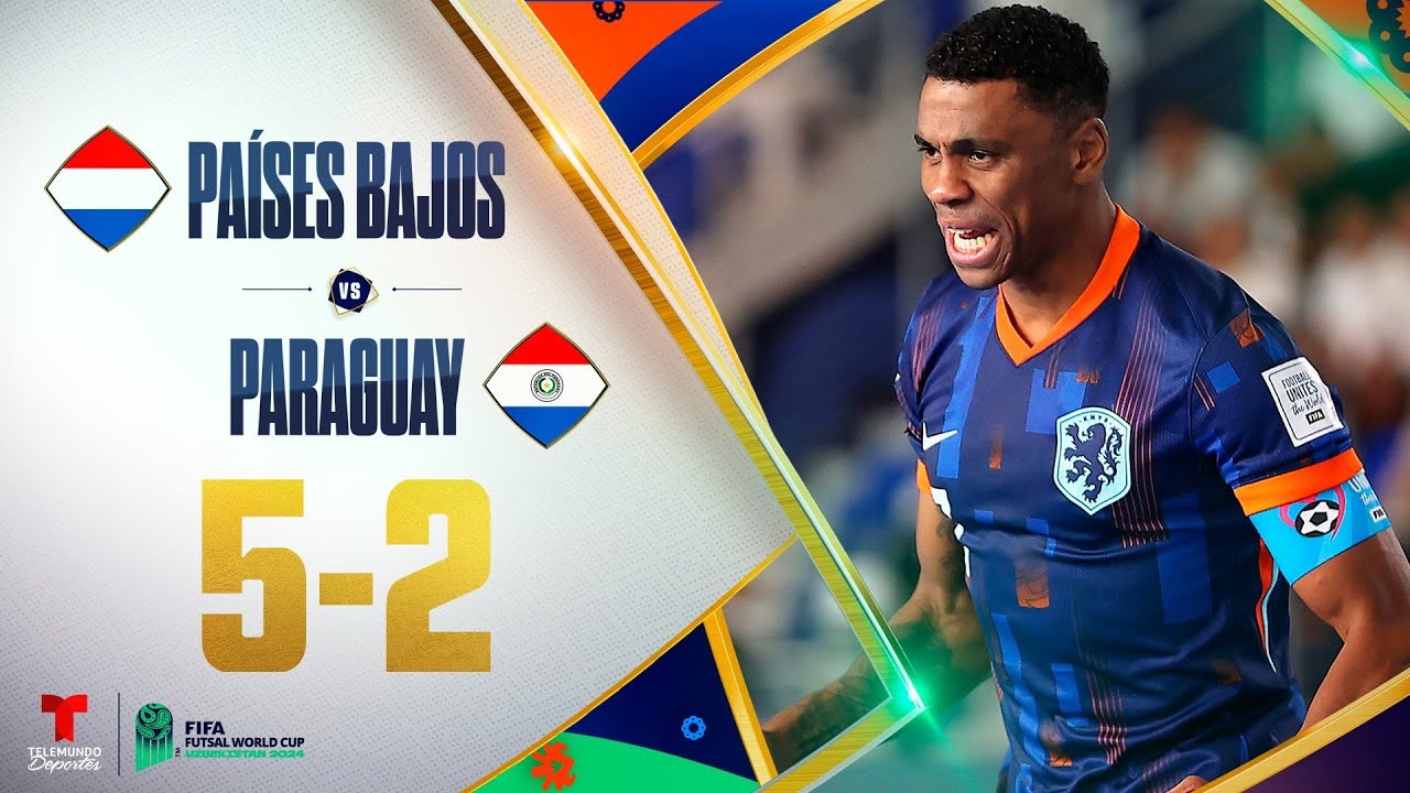 خلاصه بازی فوتسال هلند 5-2 پاراگوئه (جام جهانی فوتسال 2024)