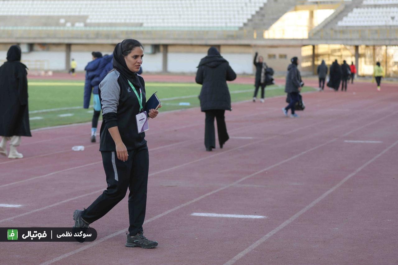 گزارش تصویری اختصاصی/ دیدار تیمهای فوتبال بانوان طاران البرز و پالایش گاز ایلام