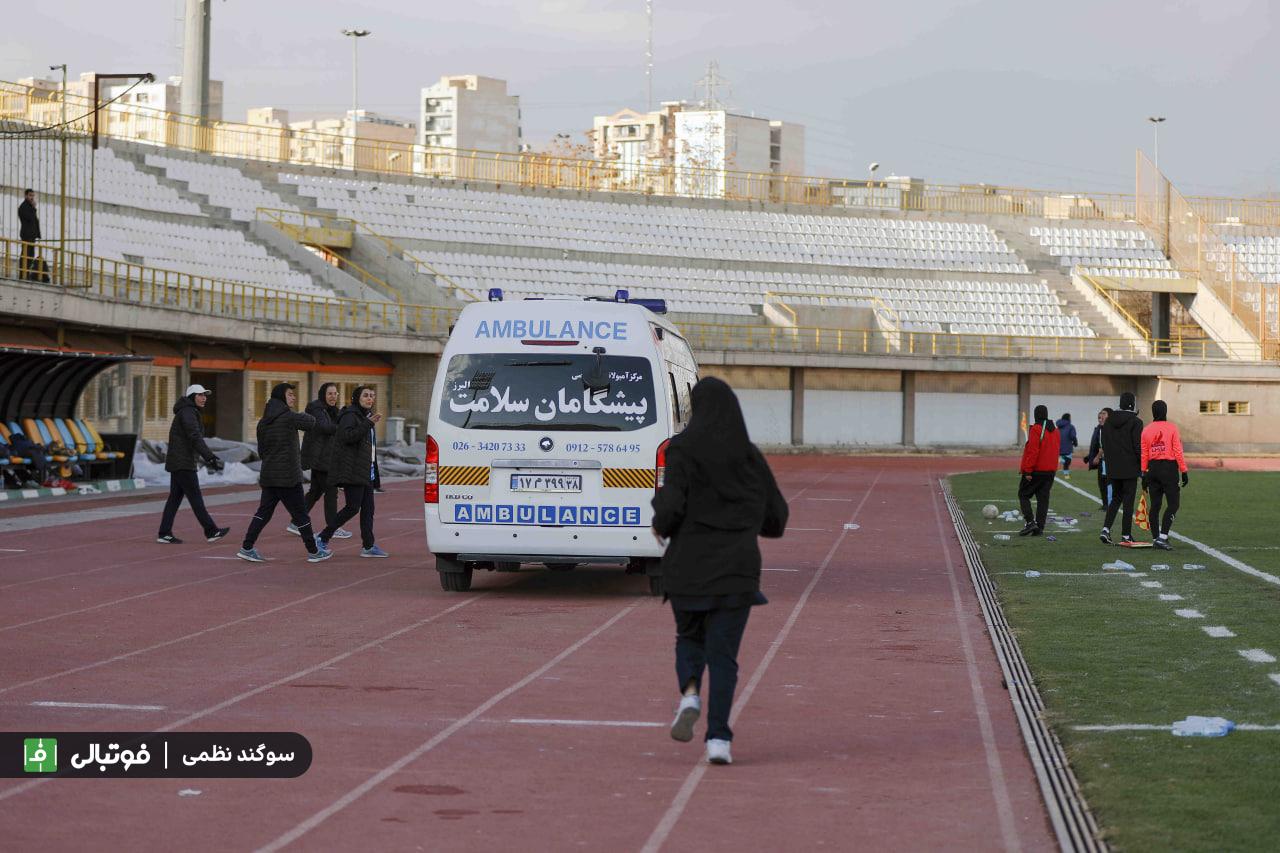 گزارش تصویری اختصاصی/ دیدار تیمهای فوتبال بانوان طاران البرز و پالایش گاز ایلام