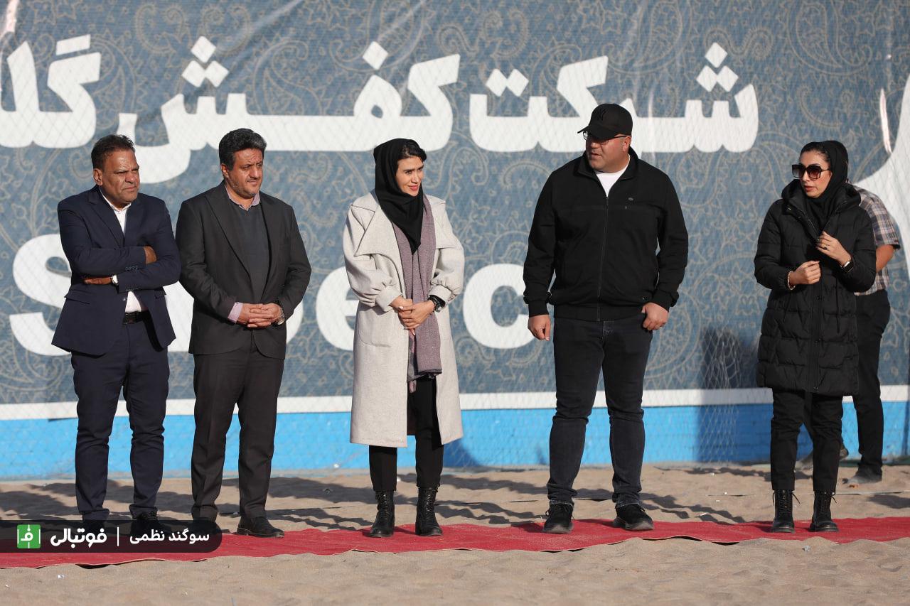 گزارش تصویری اختصاصی/ مراسم اختتامیه لیگ برتر فوتبال ساحلی زنان