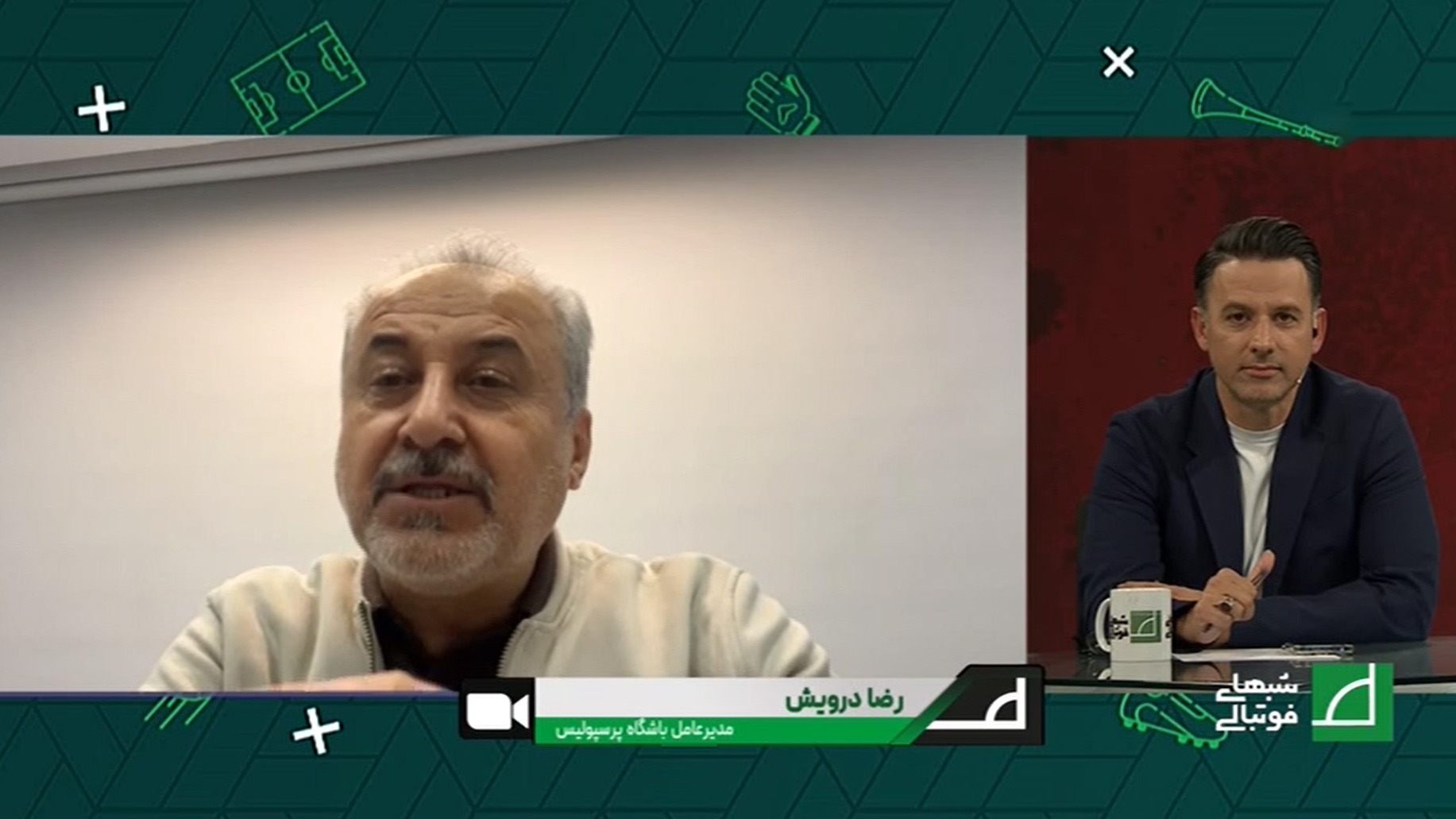 شبهای فوتبالی/ صحبتهای درویش در مورد بدهی های سنگین پرسپولیس