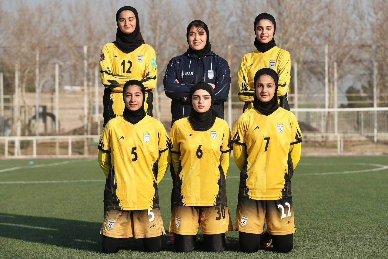 گزارش تصویری/ تمرین تیم ملی نوجوانان بانوان