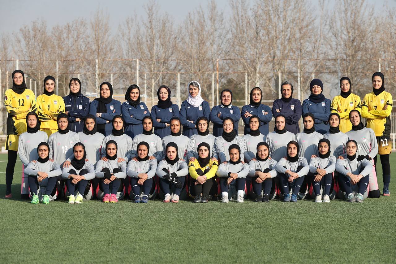 گزارش تصویری/ تمرین تیم ملی نوجوانان بانوان