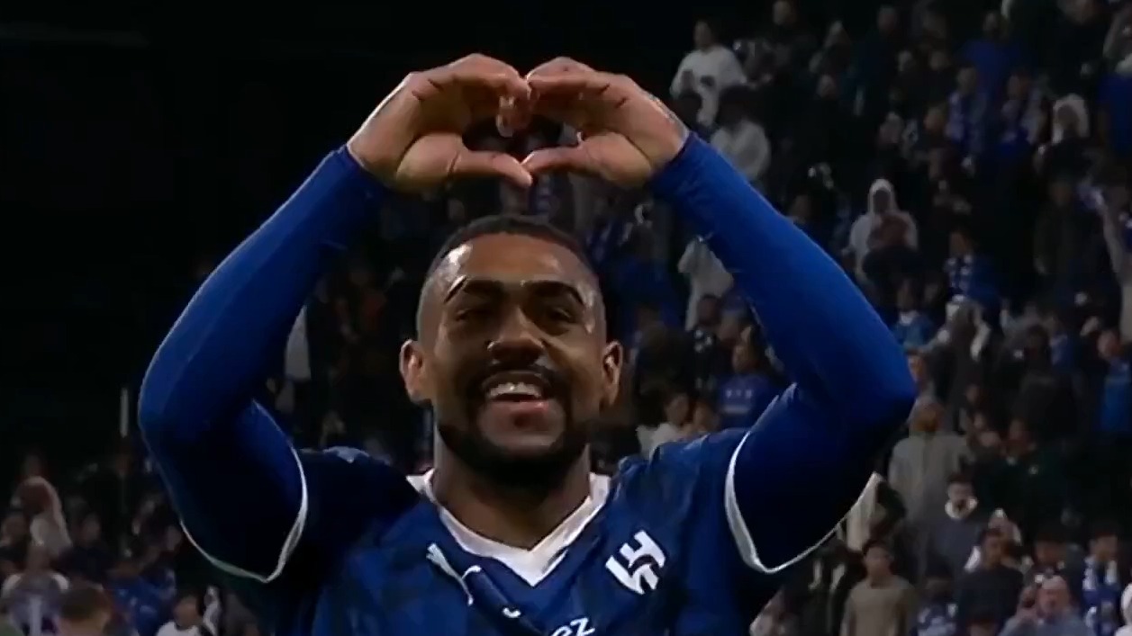 گل هشتم الهلال به الفتح عربستان (مالکوم)