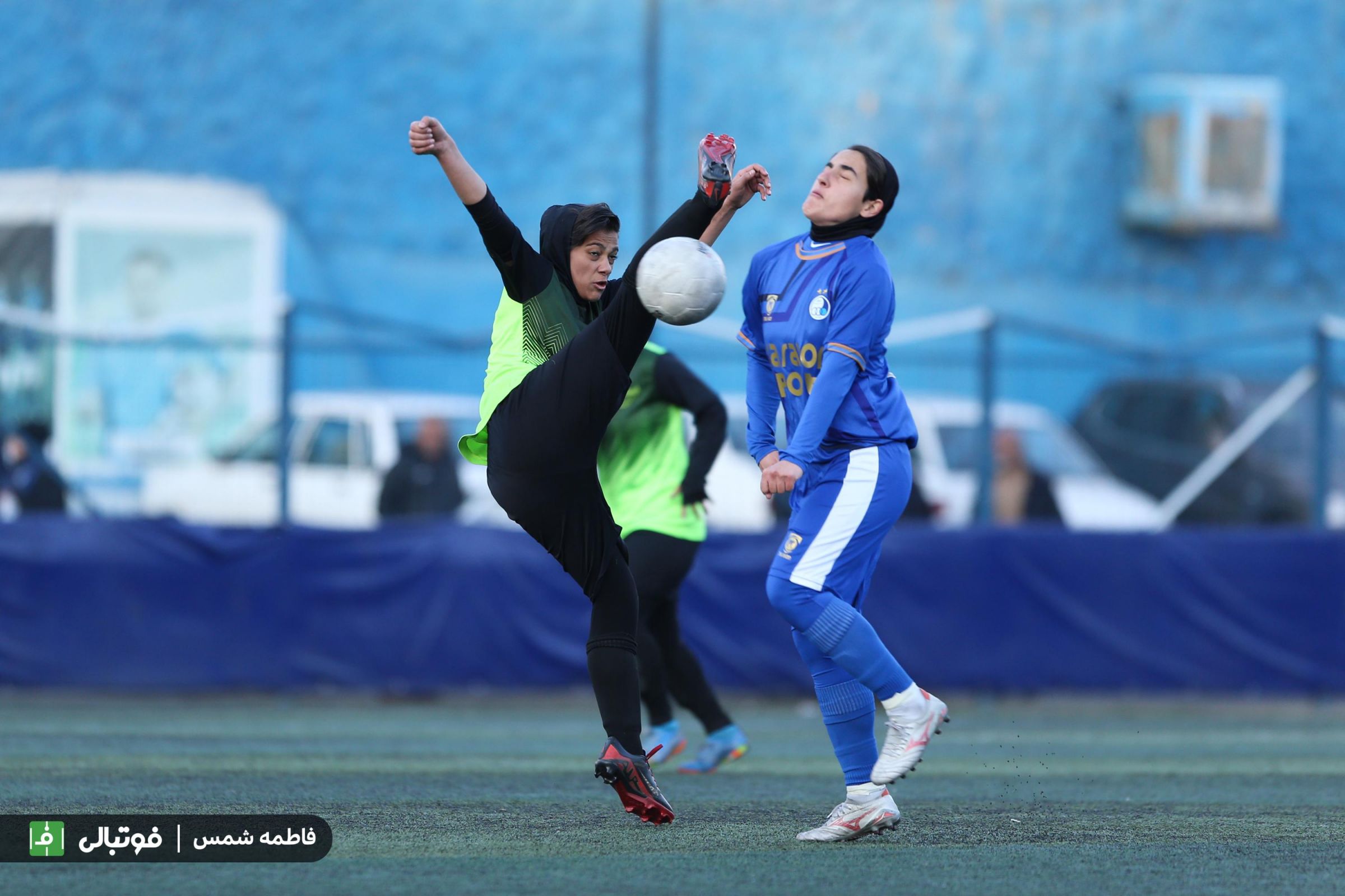 گزارش تصویری اختصاصی/ دیدار تیم‌های فوتبال بانوان استقلال تهران و جعفری مشهد
