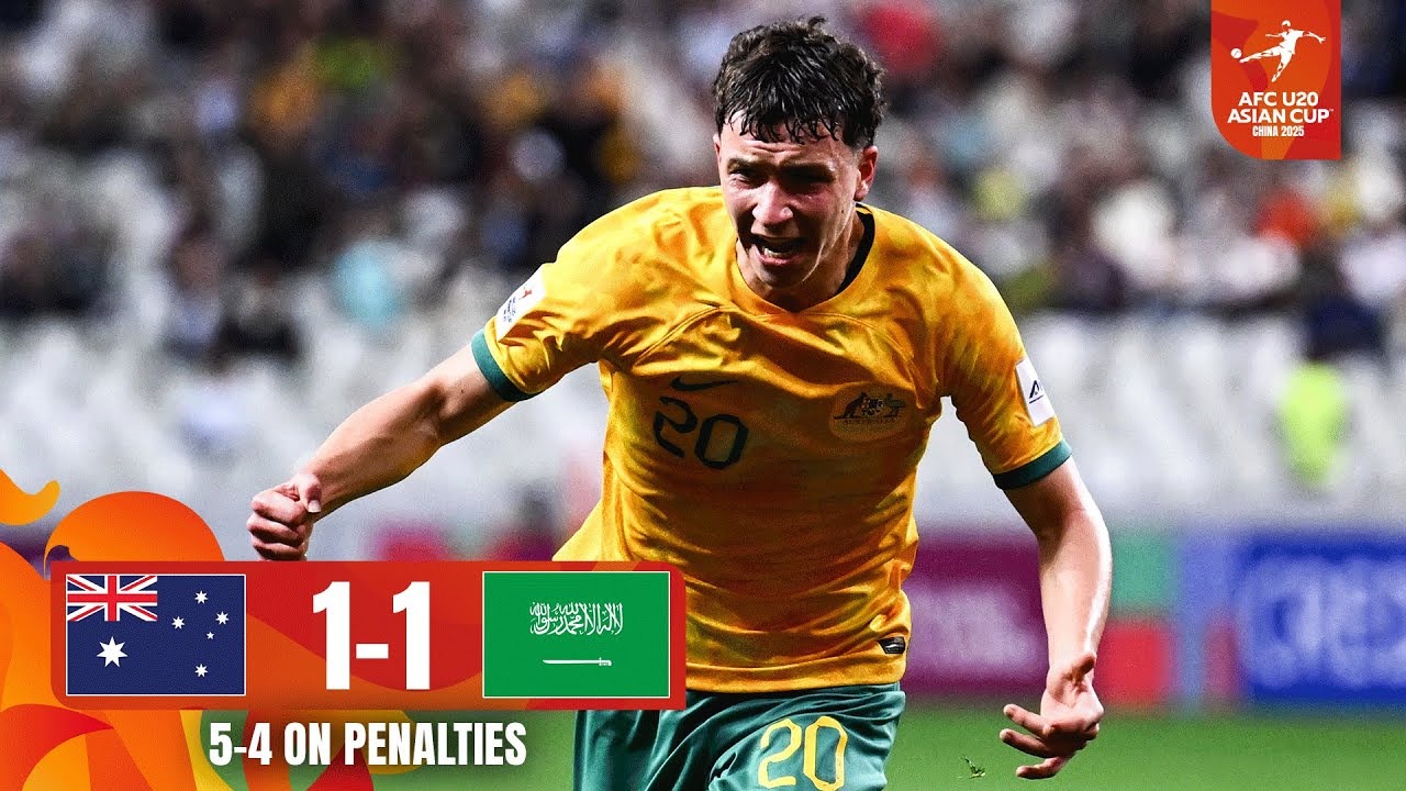 خلاصه بازی جوانان استرالیا 1-1 جوانان عربستان (پنالتی 5-4)