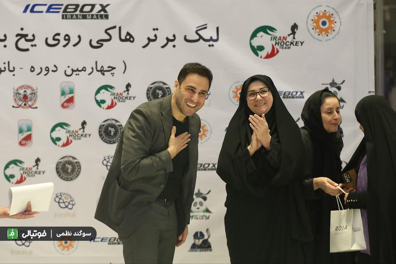 گزارش تصویری اختصاصی/ قهرمانی ام دات آر در لیگ هاکی روی یخ