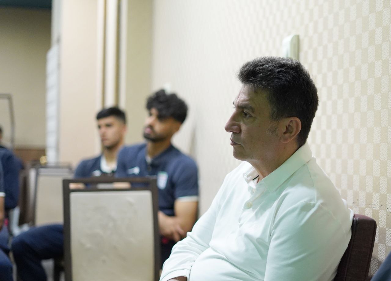 گزارش تصویری/ جلسه فنی بازیکنان تیم‌ملی