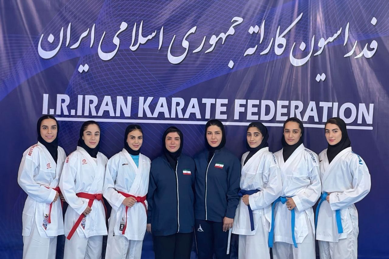 رقابت‌های کاراته قهرمانی آسیا؛ کومیته تیمی بانوان ایران سوم آسیا شد