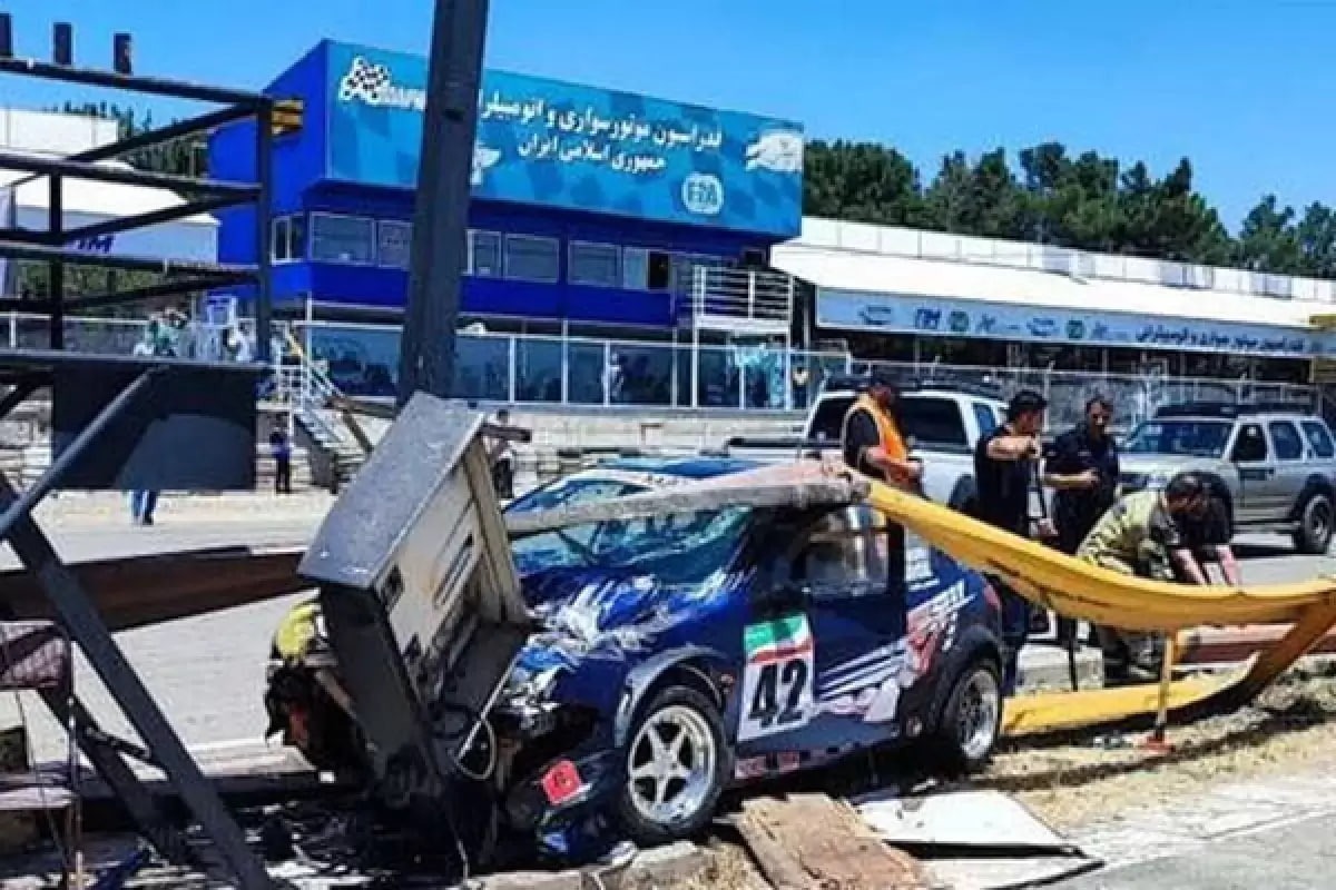 پشنگ: حضور هر دو راننده حادثه پیست آزادی طبق آیین‌نامه بود