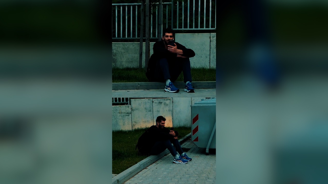 ورژن عاشقانه امین؛ ریکاوری روحی جالب، در تماس تصویری با همسرش