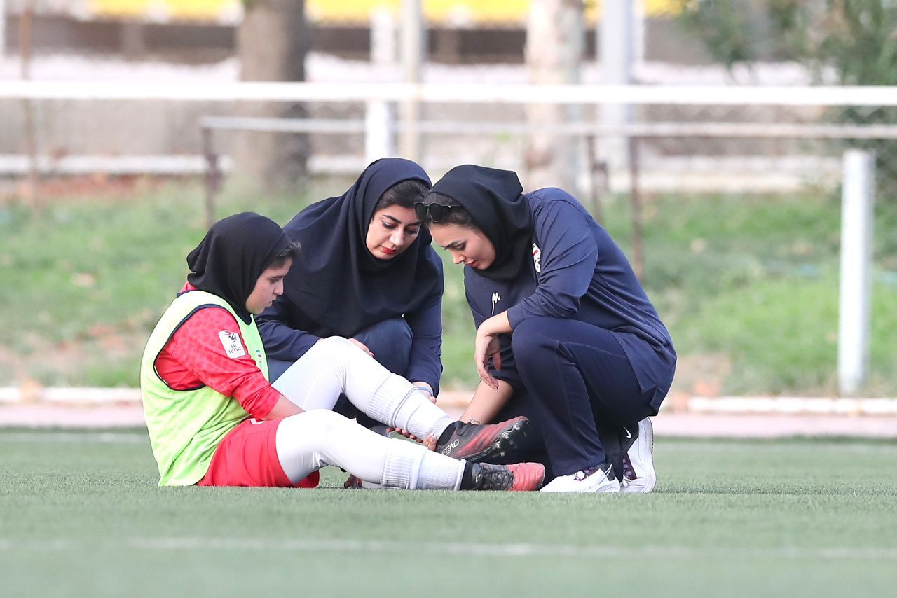 گزارش تصویری/ بازی درون اردویی تیم ملی زیر ۱۷ سال دختران