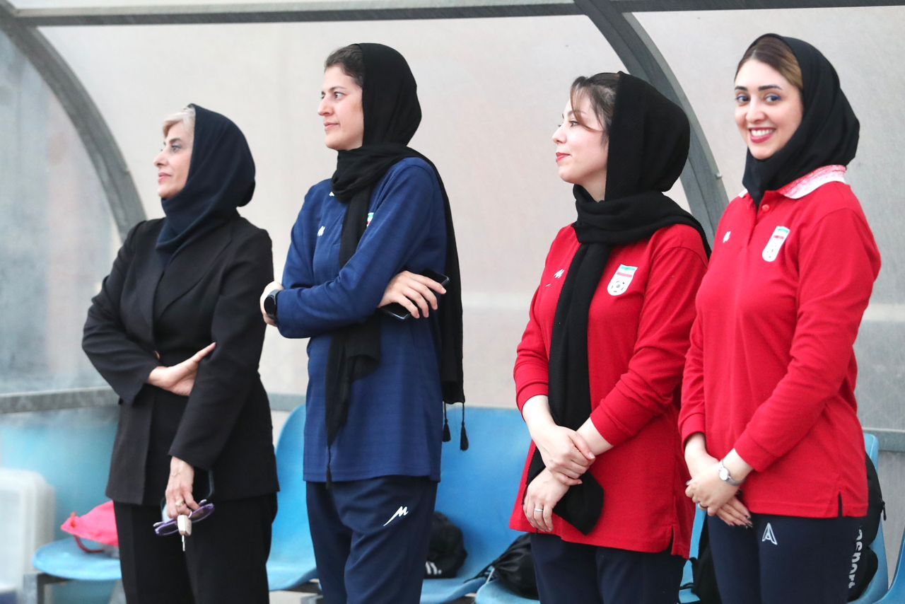 گزارش تصویری/ بازی درون اردویی تیم ملی زیر ۱۷ سال دختران