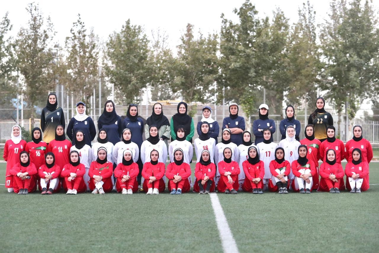 گزارش تصویری/ بازی درون اردویی تیم ملی زیر ۱۷ سال دختران