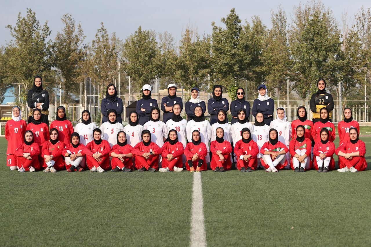 گزارش تصویری/ بازی درون اردویی تیم ملی زیر ۱۷ سال دختران