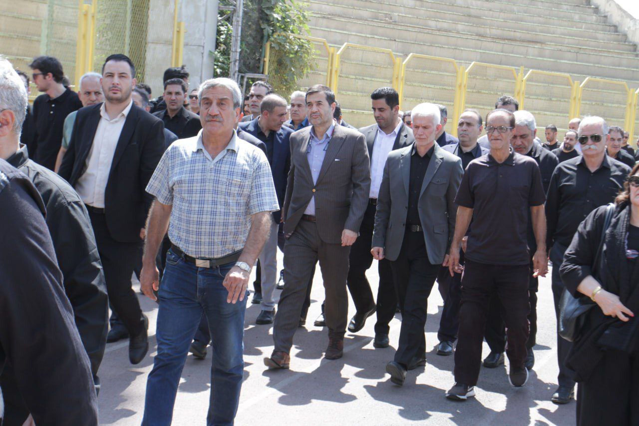 گزارش تصویری/ مراسم تشییع پیکر داریوش مصطفوی