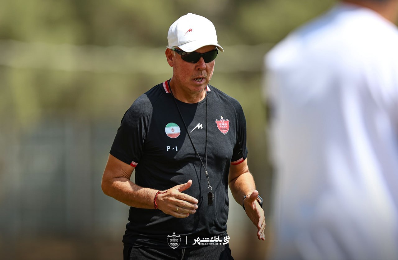برگزاری تمرین نوبت صبح پرسپولیس + تصاویر