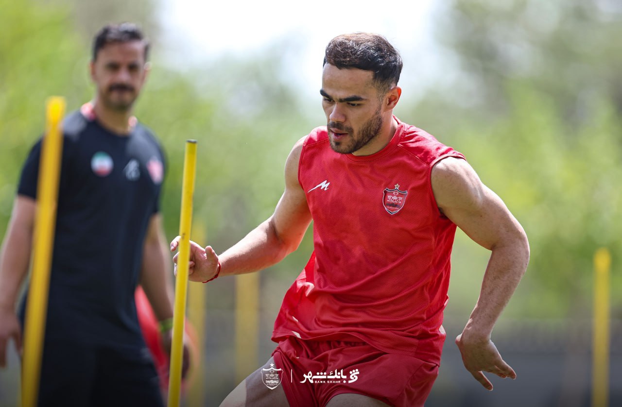 برگزاری تمرین نوبت صبح پرسپولیس + تصاویر