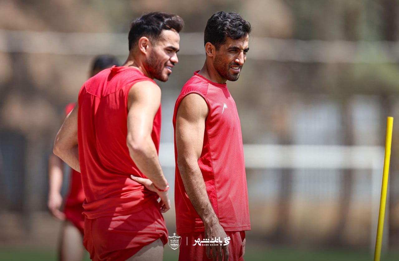 برگزاری تمرین نوبت صبح پرسپولیس + تصاویر
