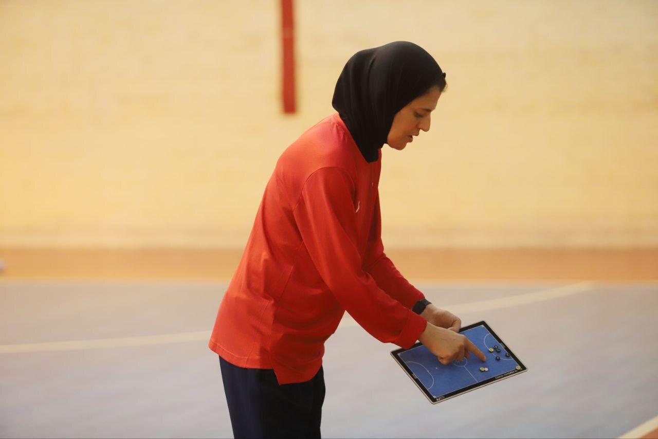 گزارش تصویری/ بازی درون اردویی تیم ملی فوتسال دختران نوجوان
