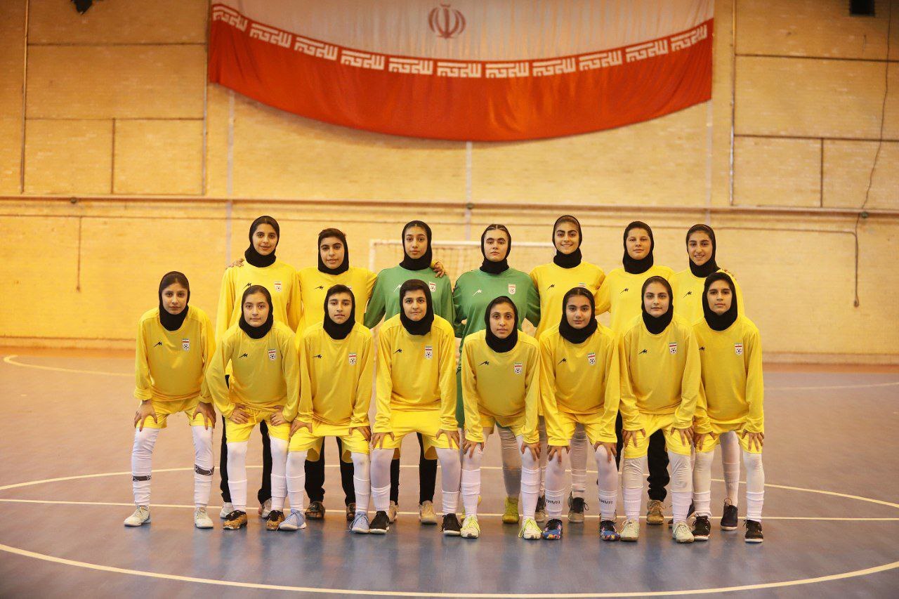 گزارش تصویری/ بازی درون اردویی تیم ملی فوتسال دختران نوجوان