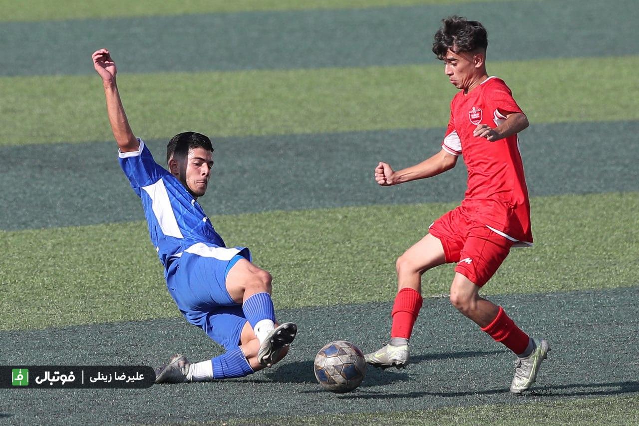 گزارش تصویری اختصاصی/ دیدار تیم‌های جوانان استقلال و پرسپولیس