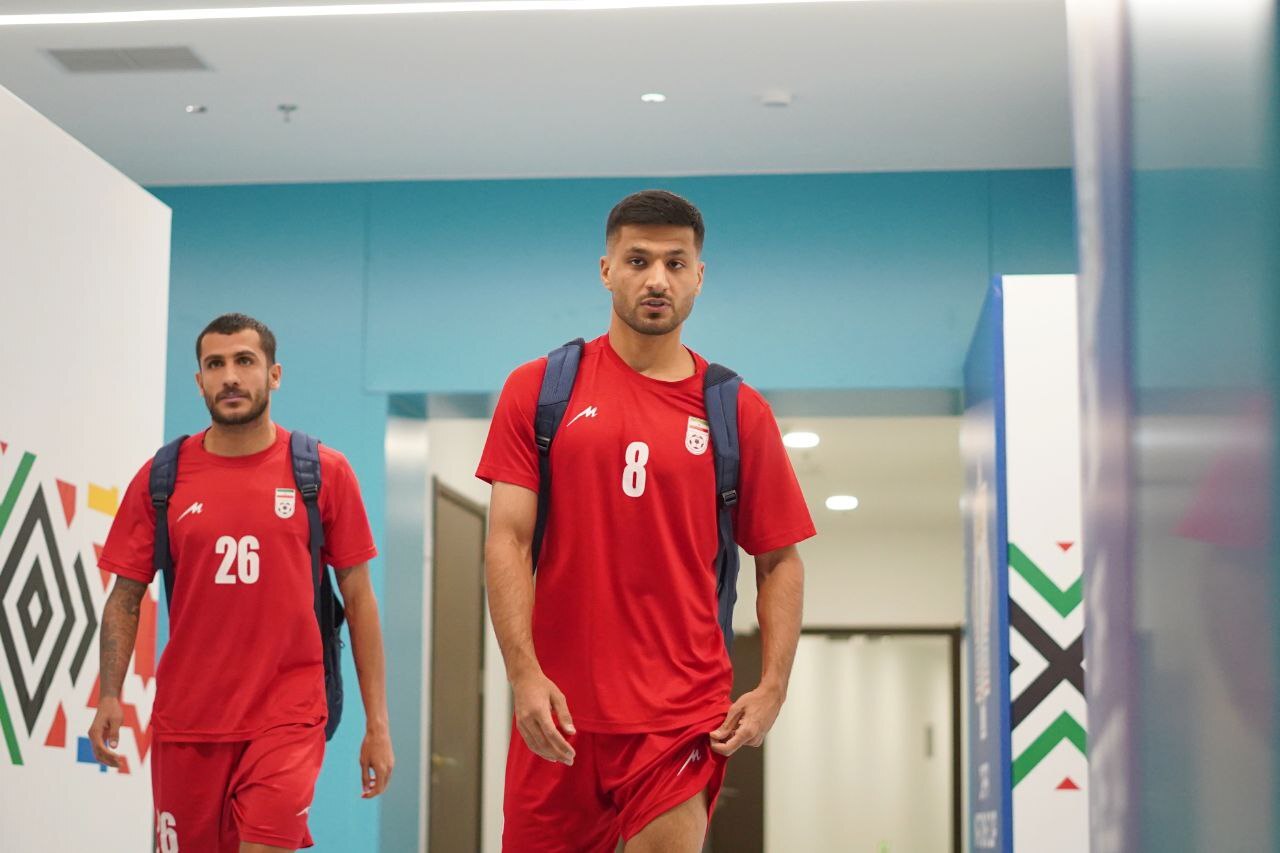 گزارش تصویری/ آخرین تمرین تیم ملی ایران قبل از بازی با ازبکستان