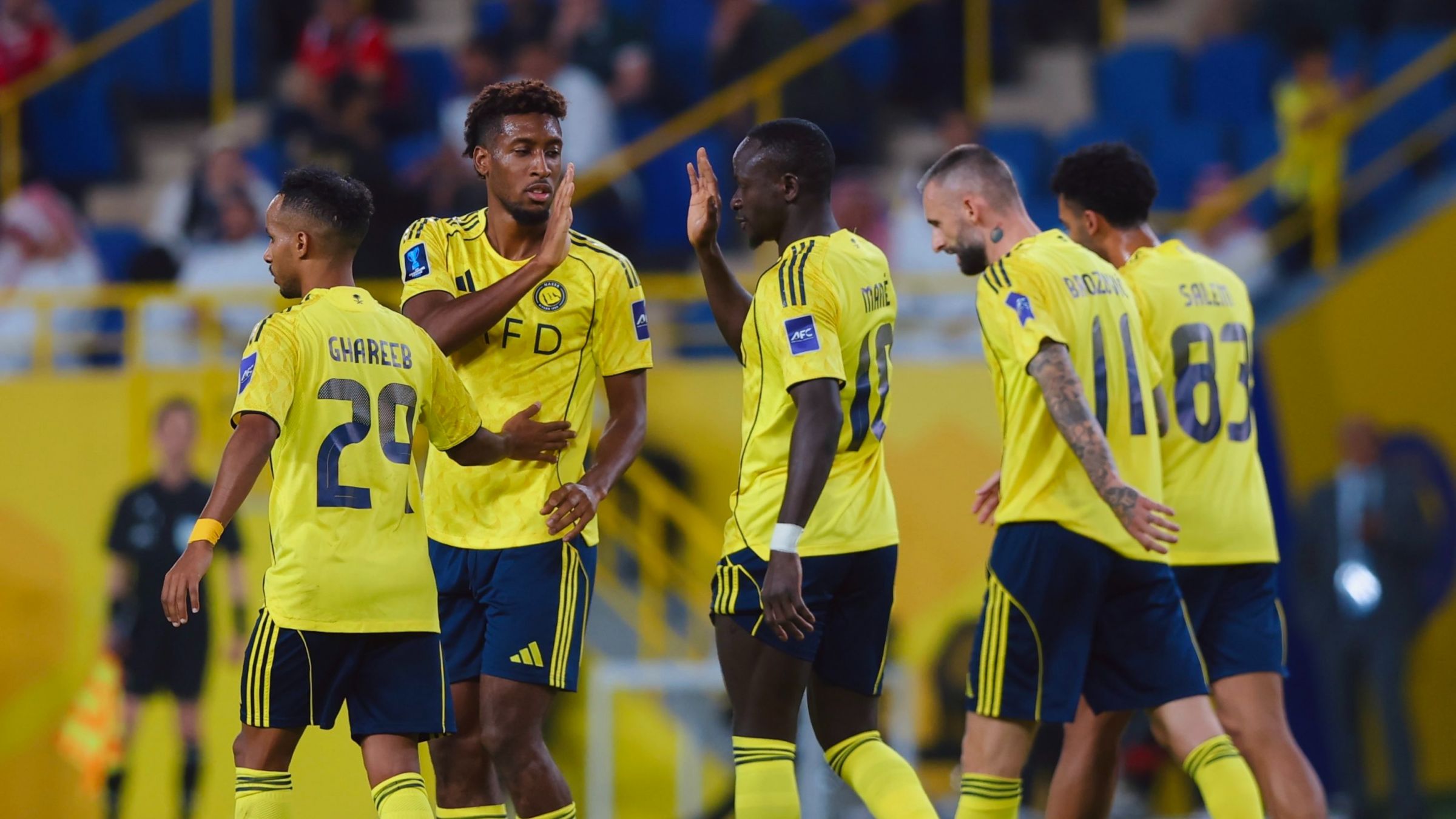 خلاصه بازی النصر 5-0 استقلال تاجیکستان