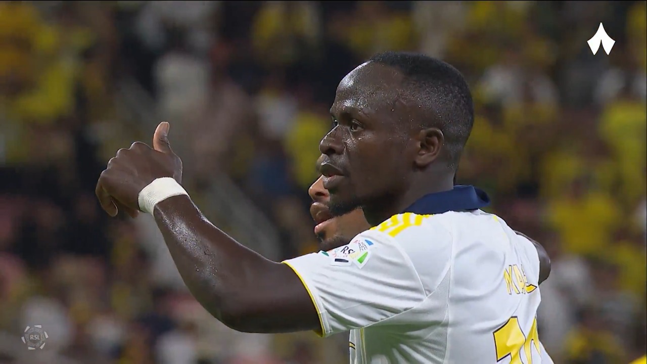 گل اول النصر به الاتحاد (سادیو مانه)