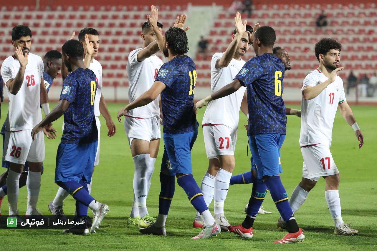 گزارش تصویری/ تیم ملی ایران 2 - 0 تانزانیا